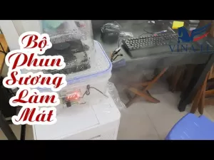 Combo Bộ Phun Sương Làm Mát
